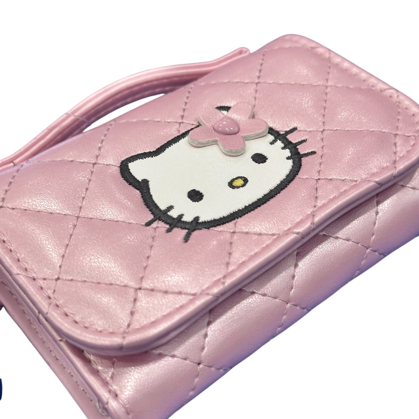 Hello Kitty "Pink Quilt" Coin Purse