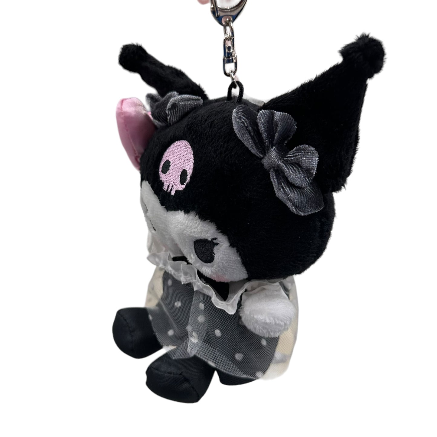 Kuromi "SWPT" Mascot Plush Keychain