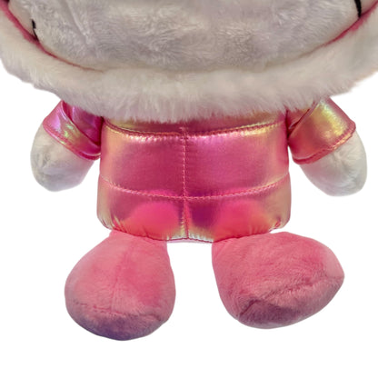 Hello Kitty "Shiny Hooded Puffer Jacket" 12in Plush
