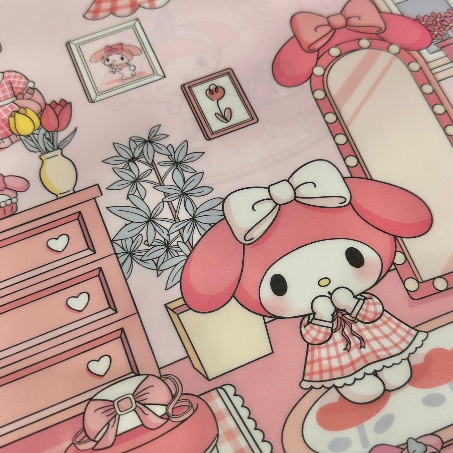 My Melody "Room" Large Folder