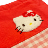 Hello Kitty "Chenille Gingham" Drawstring Bag