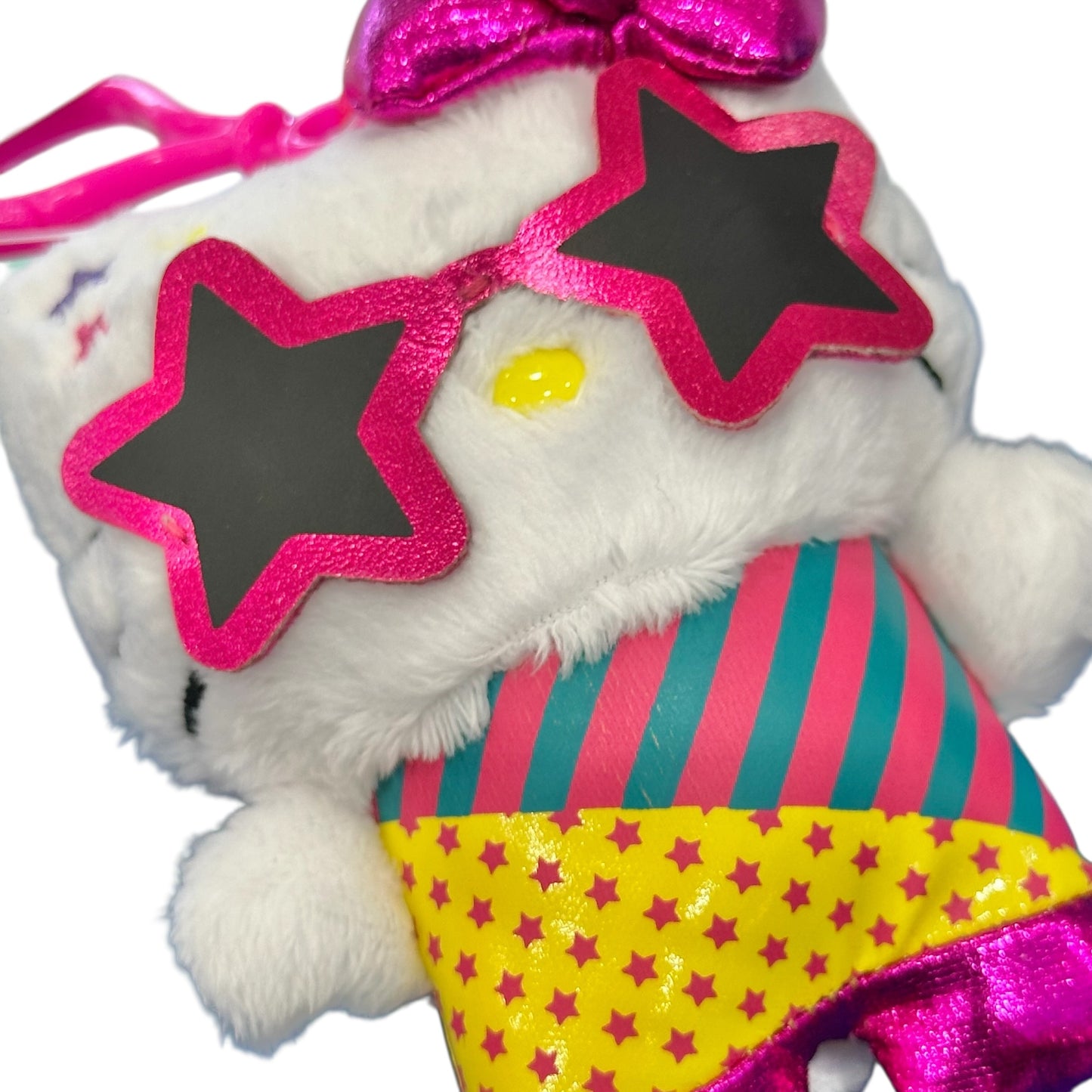 Hello Kitty "Star Sunglasses" Flat Mascot Clip On
