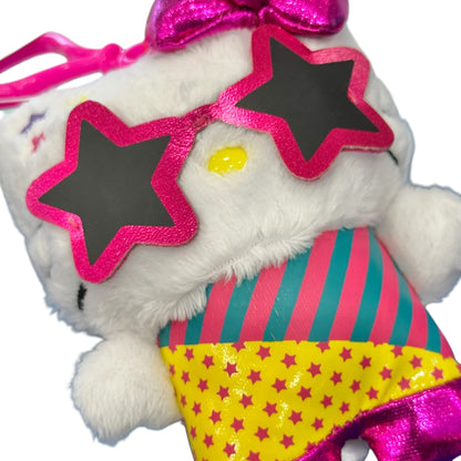 Hello Kitty "Star Sunglasses" Flat Mascot Clip On