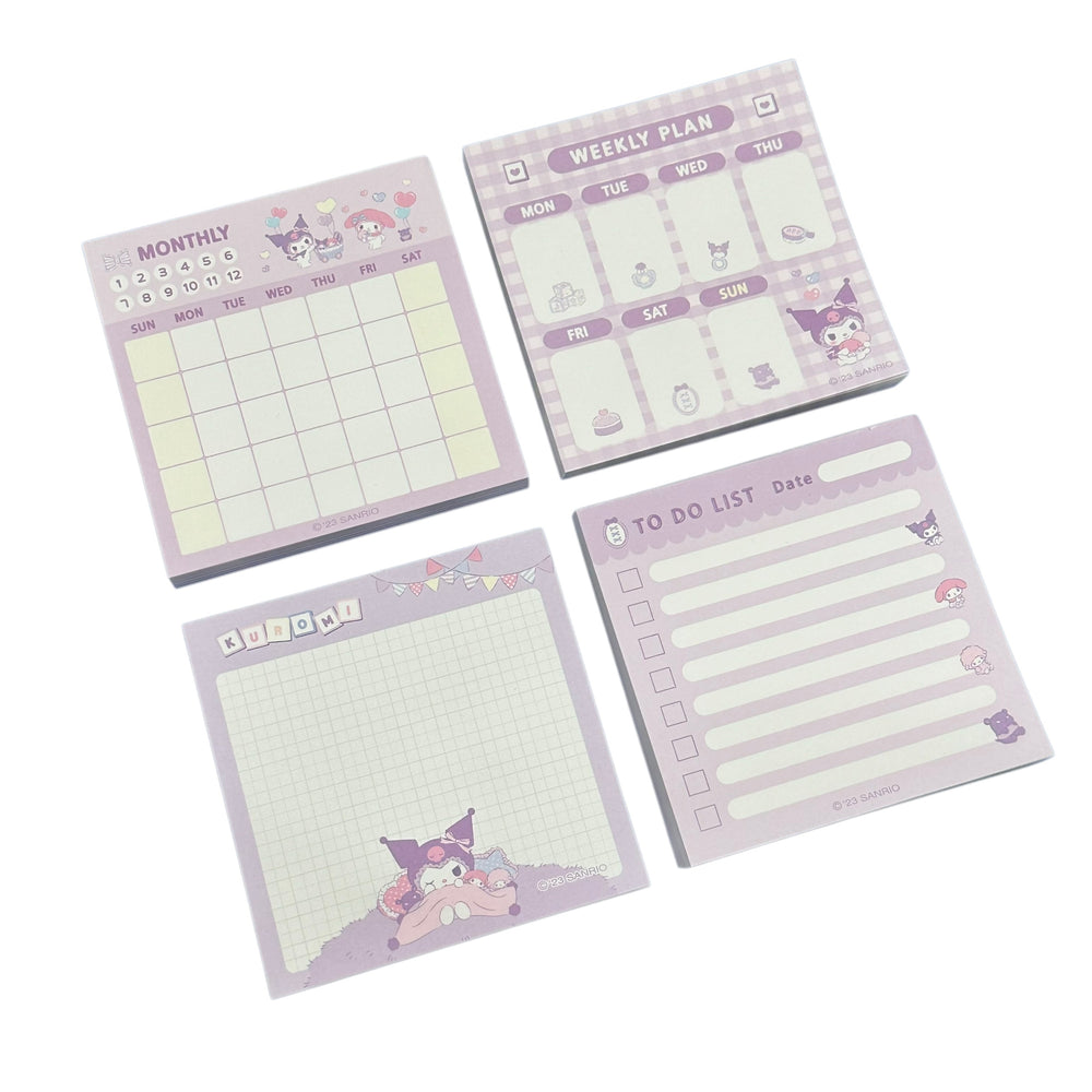 Kuromi "My Daily" Memo Pad