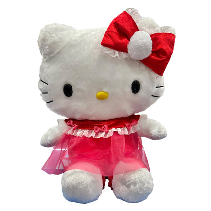 hello kitty pink dress plush Hello Kitty 24in "Ribbon Dress" Plush – Secret Surprise Shop