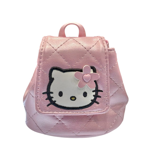 Hello Kitty "Pink Quilt" Mini Backpack Pouch