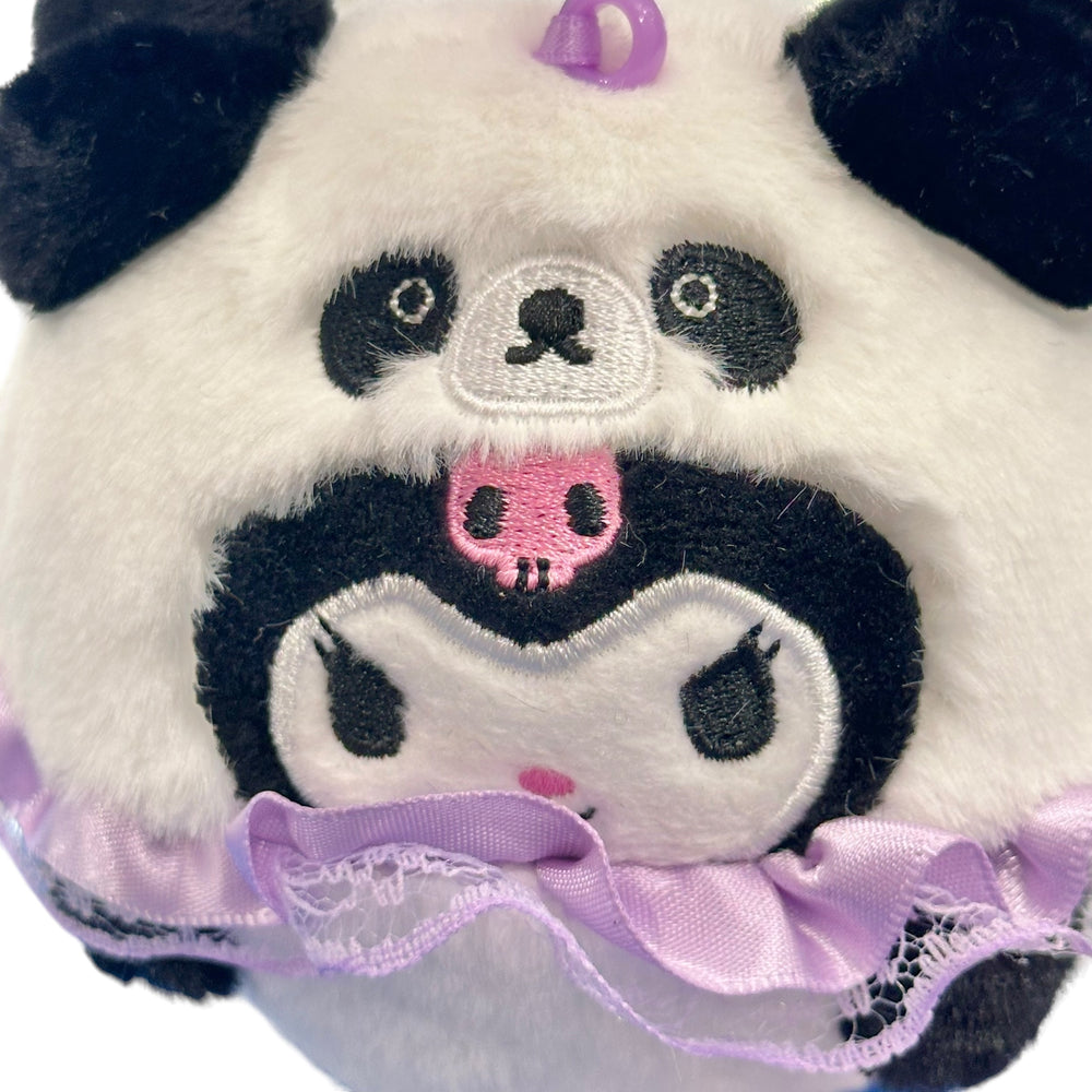 Kuromi "Black Panda" Mascot Clip On