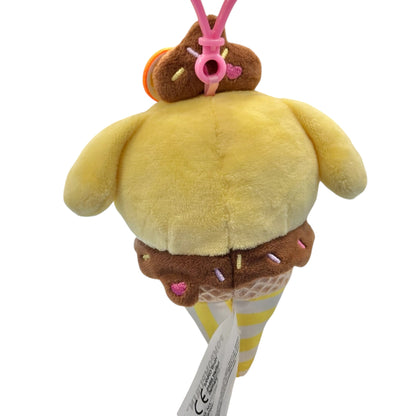 Pompompurin "Ice Cream" Mascot Clip On