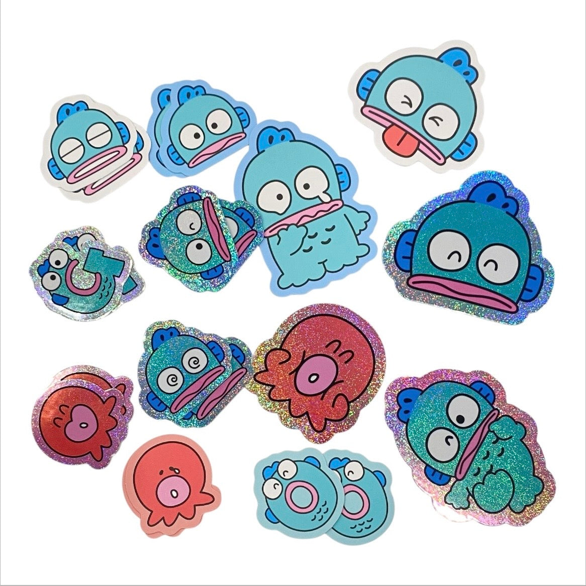 Hangyodon "FF" Stickers