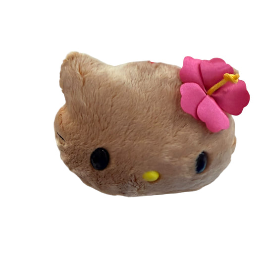 Hello Kitty "Tan Hibiscus" Die-Cut Pocket