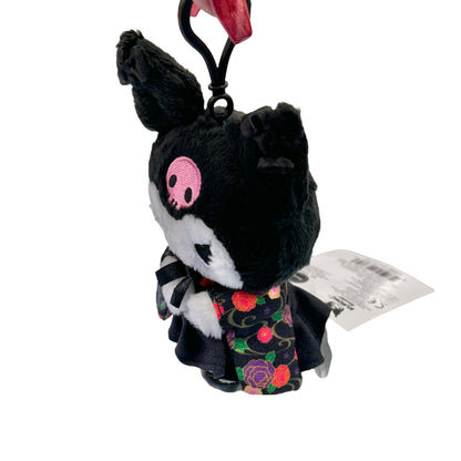 Kuromi "Hakama" Mascot Clip On