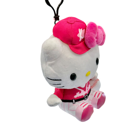 Hello Kitty "Baseball Club Activities" Mascot Clip On