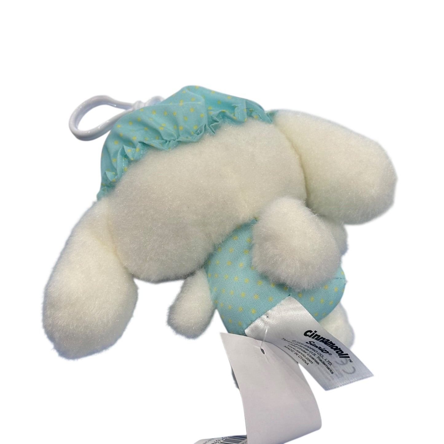 Cinnamoroll "Nightcap w/ Ribbon" Mascot Clip On