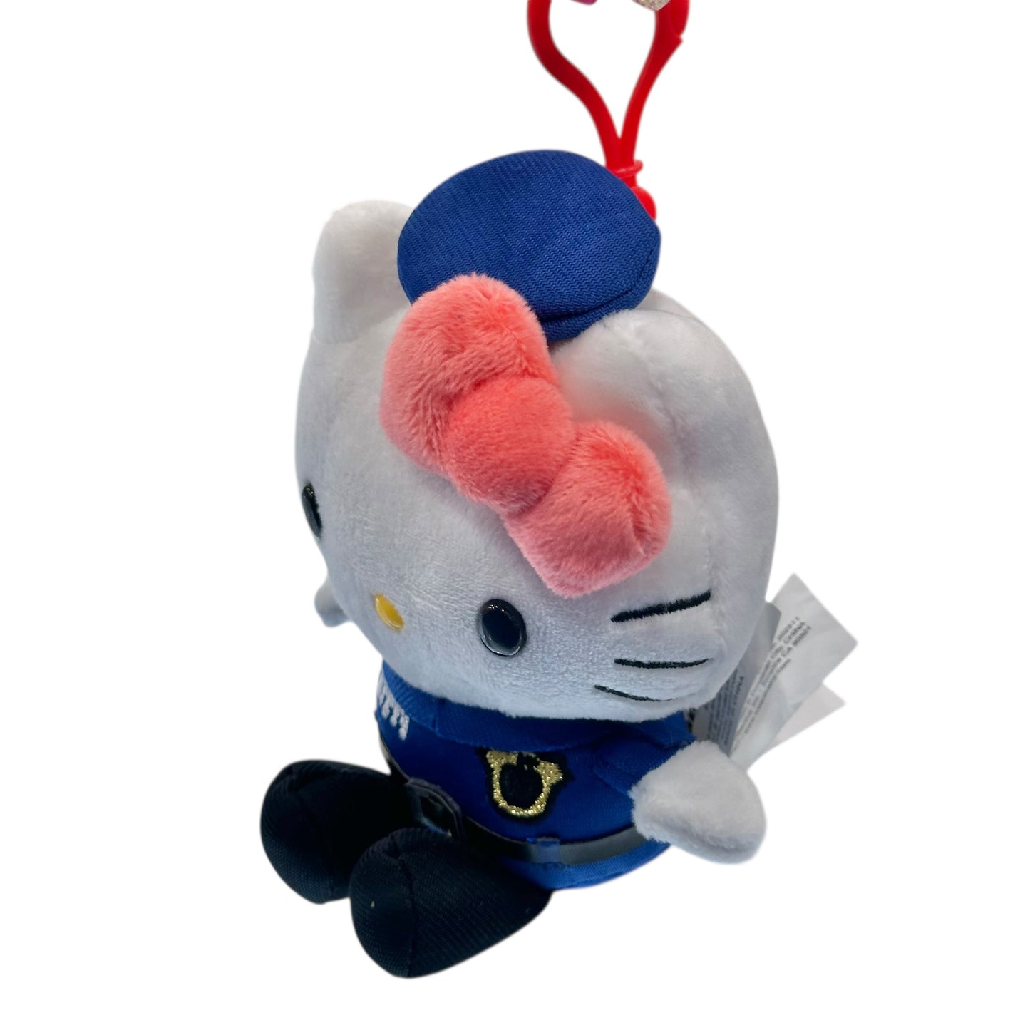 Hello Kitty "Policeman Occupation" Mascot Clip On