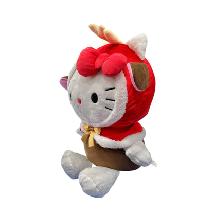 Hello Kitty "Santa Claus Costume Reindeer" 15in Plush