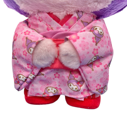 Kuromi 10in "Sakura Kimono" Standing Plush