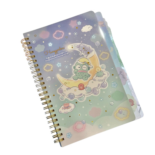 Hangyodon Bling Bling 4-Tab Index Notebook