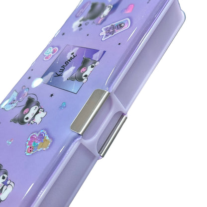 Kuromi Double Compartment Pencil Case