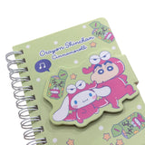Cinnamoroll x Crayon Shin Chan Magnet Notebook (Chocobi)