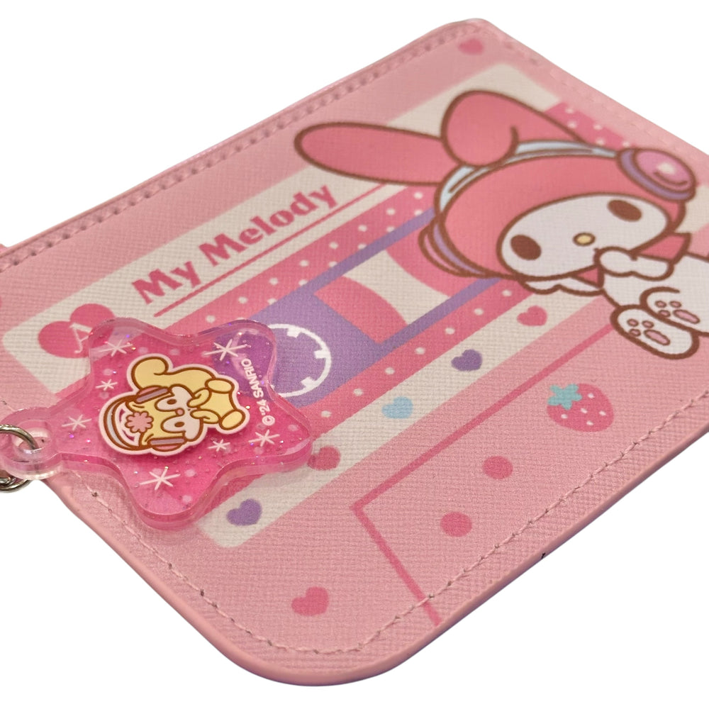 My Melody Newtro Strap Card Wallet