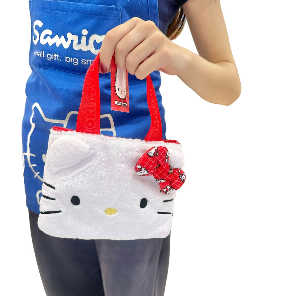 Hello Kitty "Red" Fluffy Face Bag