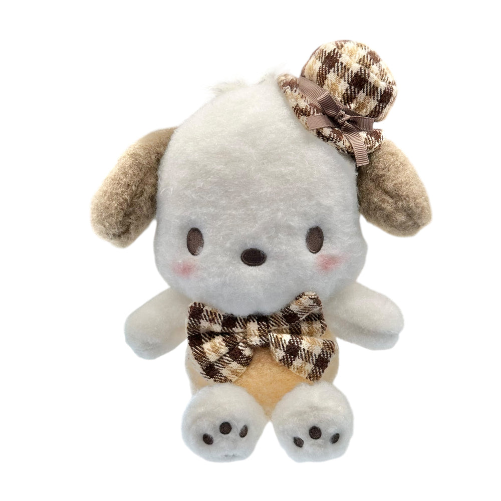 Pochacco "Mocha Check" 7in Plush