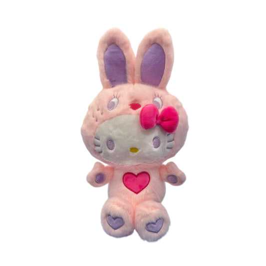 Hello Kitty "Pink Colorful Bunny" 11in Plush