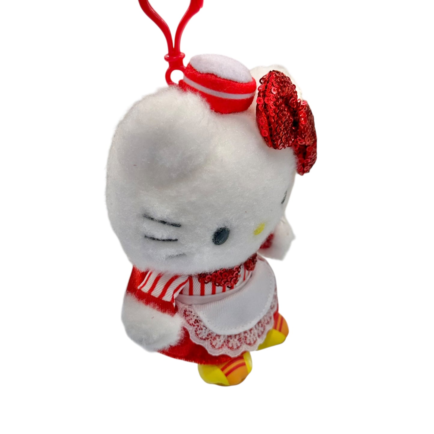 Hello Kitty "Burger Shop" Mascot Clip On