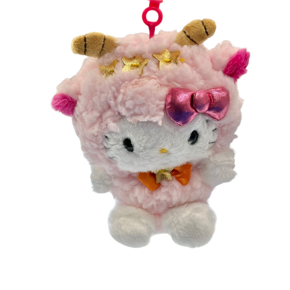 Hello Kitty "Capricorn" Zodiac Mascot Clip On Plush