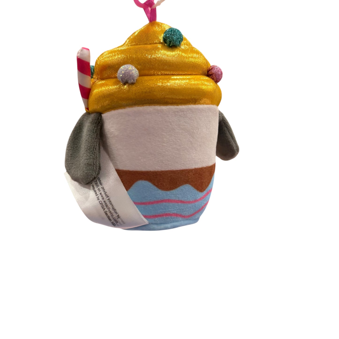 Pochacco "Colorful Cute Sweets" Milkshake Mascot Clip On