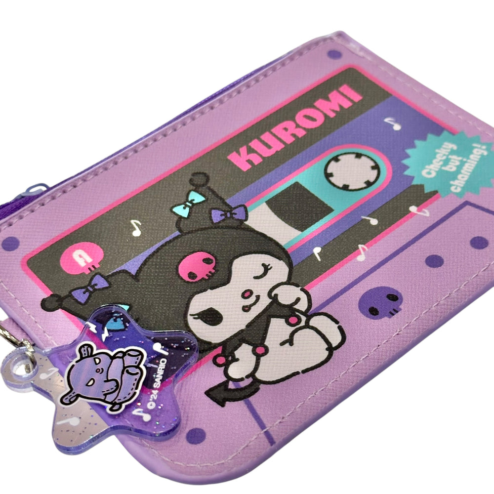 Kuromi Newtro Strap Card Wallet