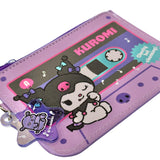 Kuromi Newtro Strap Card Wallet