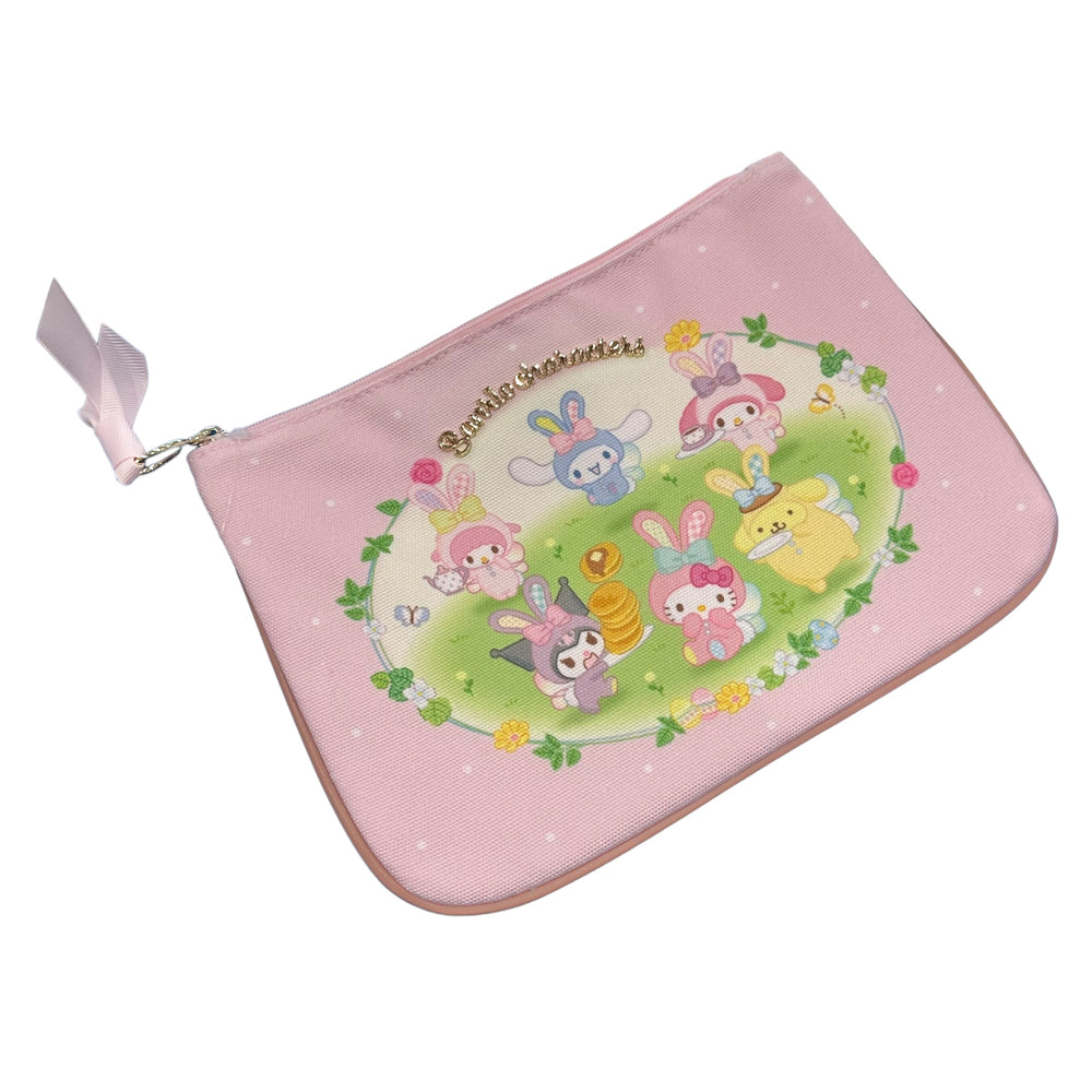 Sanrio Characters "Easter" Flat Pouch