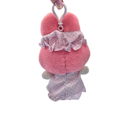 My Melody "Nightcap w/ Ribbon" Mascot Clip On