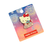 Hello Kitty "Hanabi" Pin Badge (Pink)