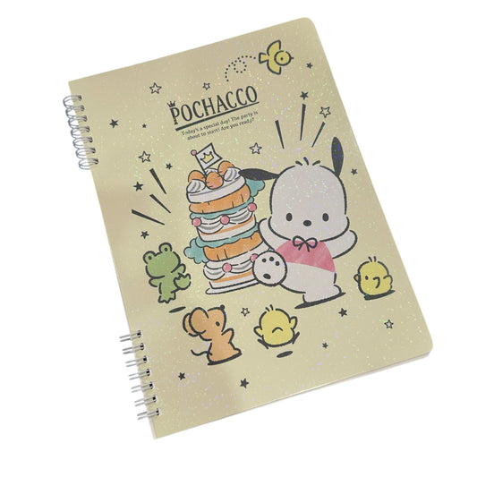 Pochacco Lined Spring Notebook