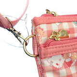 Hello Kitty "Plaid" Crossbody Bag