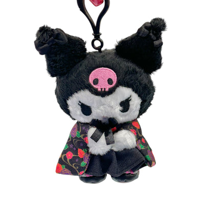 Kuromi "Hakama" Mascot Clip On