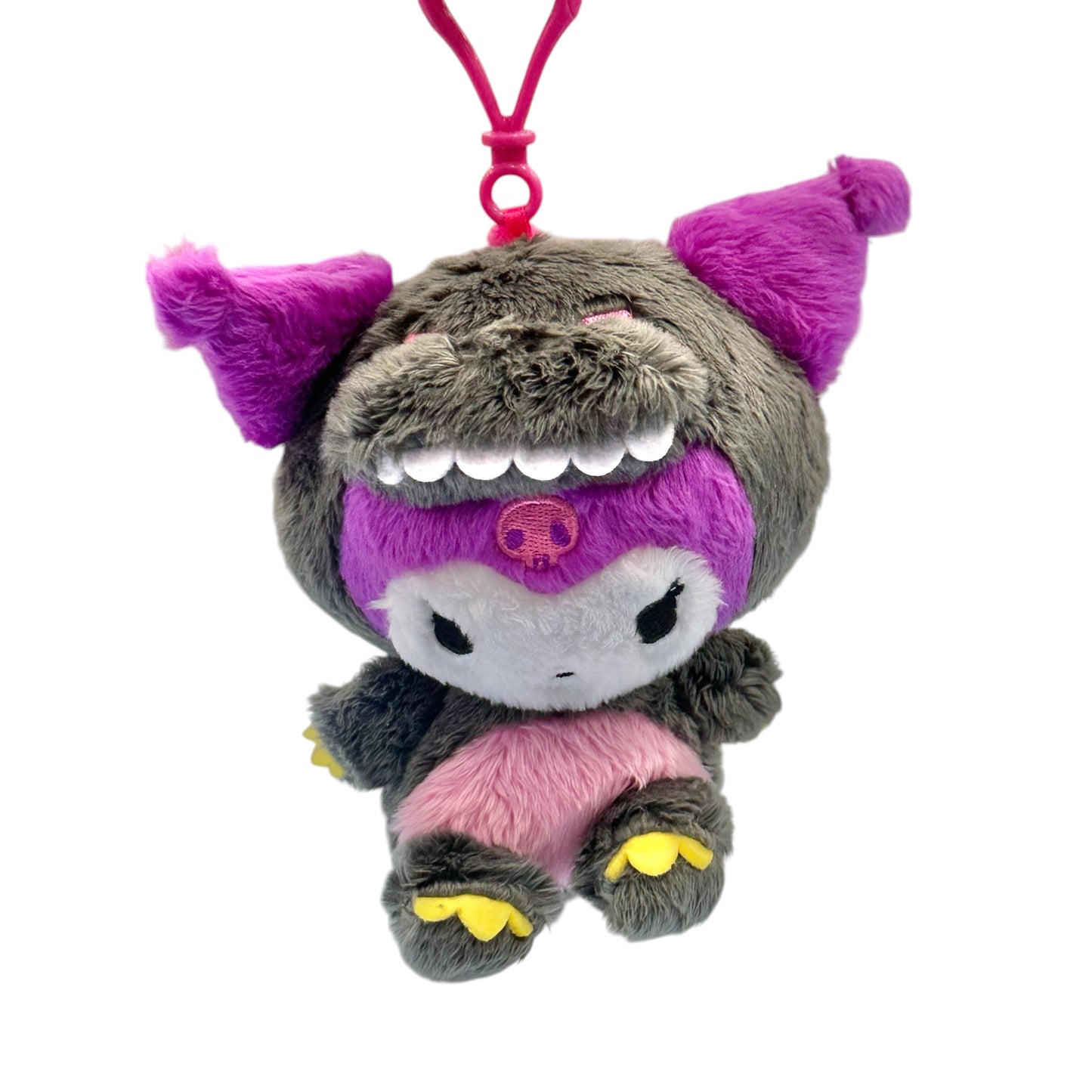 Kuromi "Dinosaur" Mascot Clip On