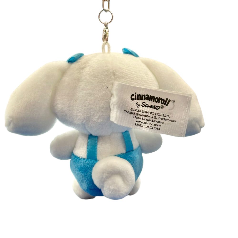 Cinnamoroll "Blue Dungarees" Mascot Key Clip