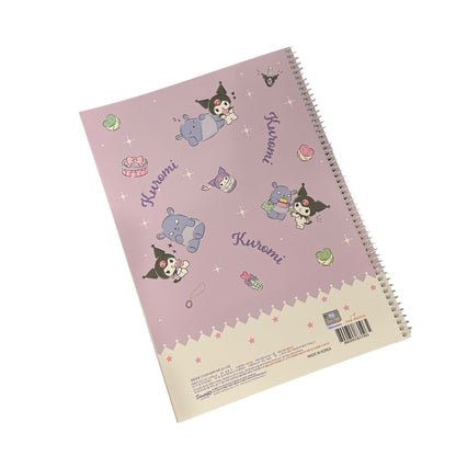 Kuromi Lined Spring Notebook