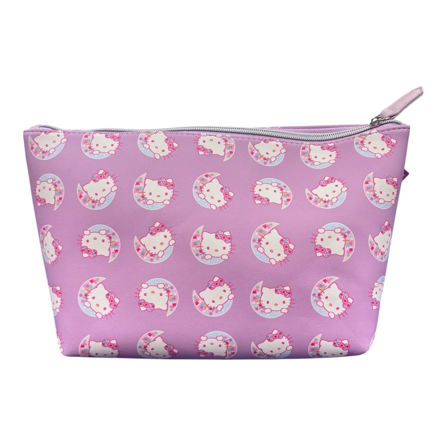 Hello Kitty "Moon" Trapezoid Cosmetic Bag (Lavender)