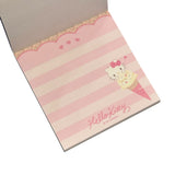 Hello Kitty "Ice Cream" Memo Pad