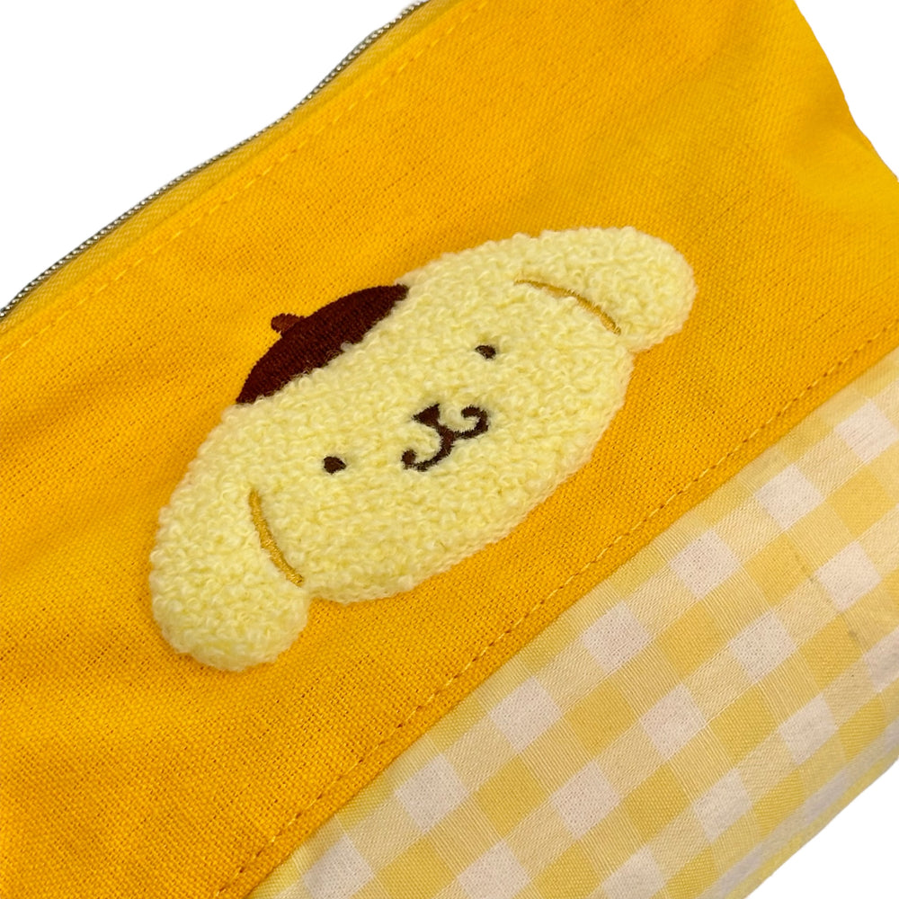 Pompompurin "Chenille Gingham" Pouch