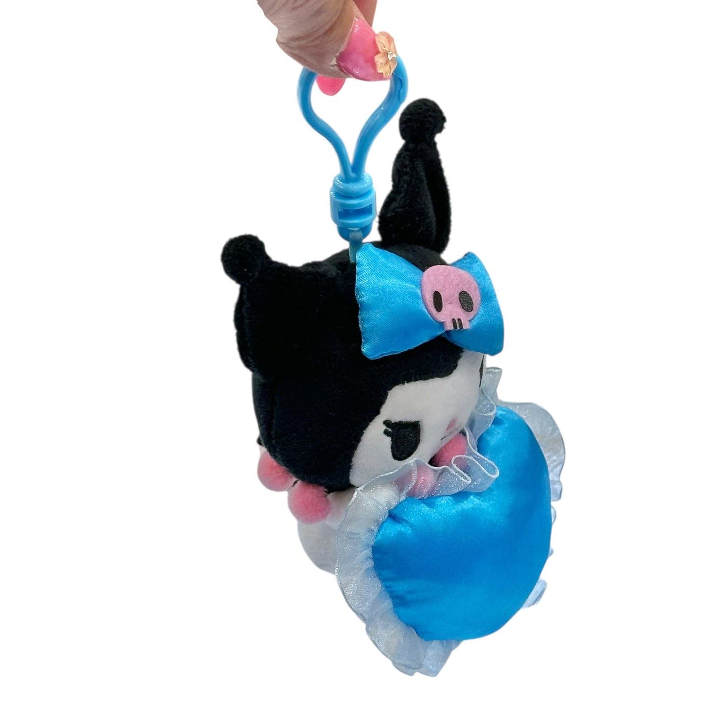 Kuromi "Something Blue" Mascot Clip On