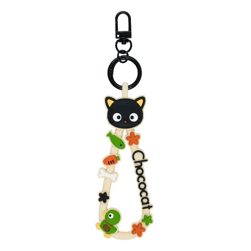 Chococat Keyring w/ Rubber Strap