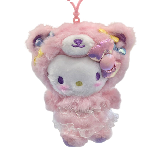 Hello Kitty "Girly Bear" Mascot Clip On