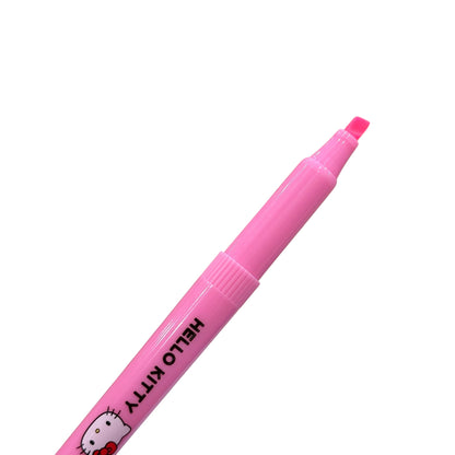 Hello Kitty 4pc Highlighter & Pouch