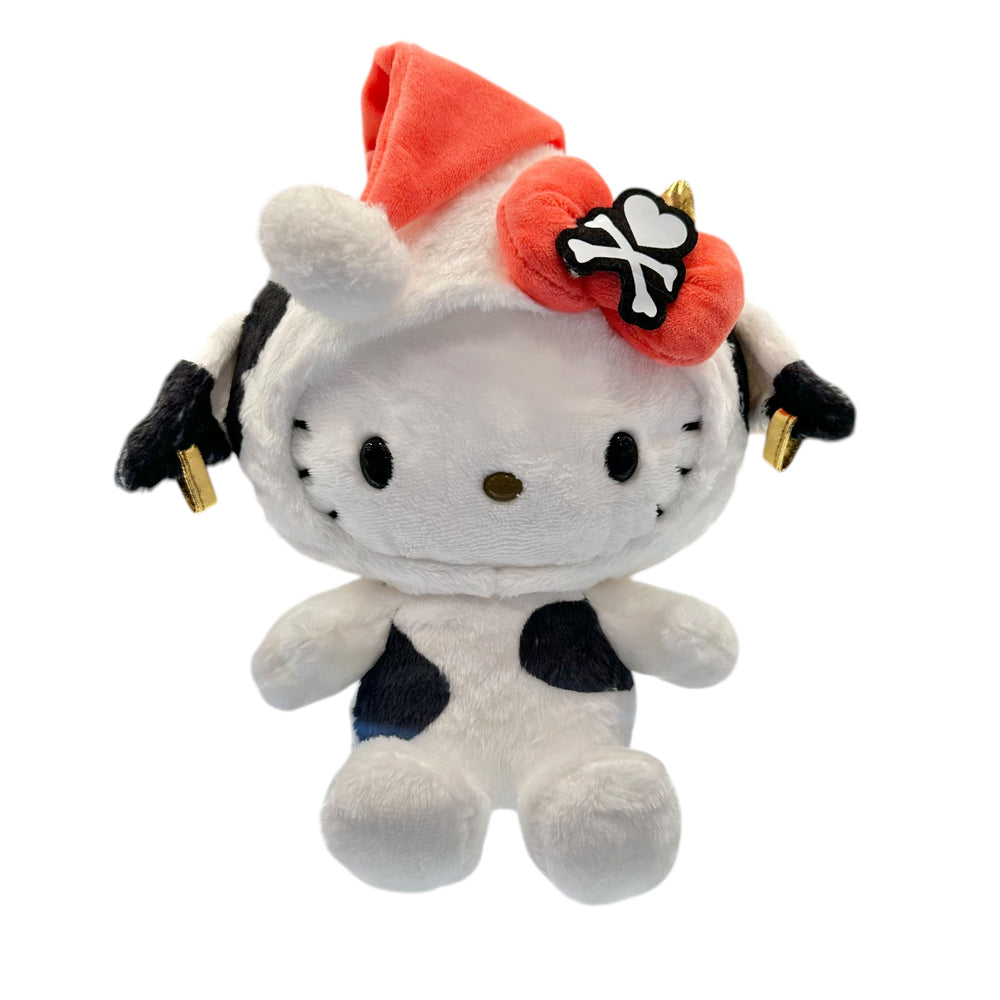 tokidoki x Hello Kitty "Christmas Cow" 8in Plush