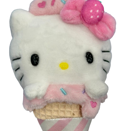 Hello Kitty "Ice Cream" Mascot Clip On